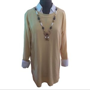 Stefano Basics Soft Yellow Sweater L